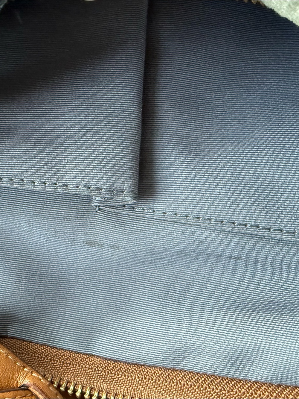 Coach Vintage 12197 Carly Blue Denim Signature “C” with Braided Leather Strap - Picture 16 of 16